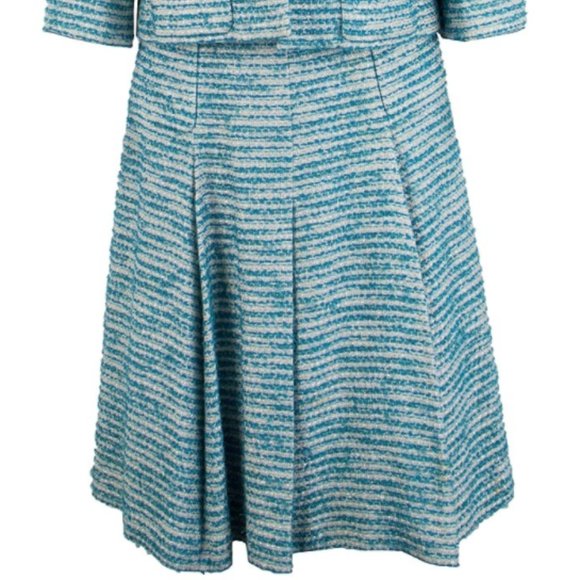 SOLD SOLD SOLD 3 PC Set Chanel Tweed Wool Skirt Suit B1786 EU 36 SOLD - Picture 3 of 4